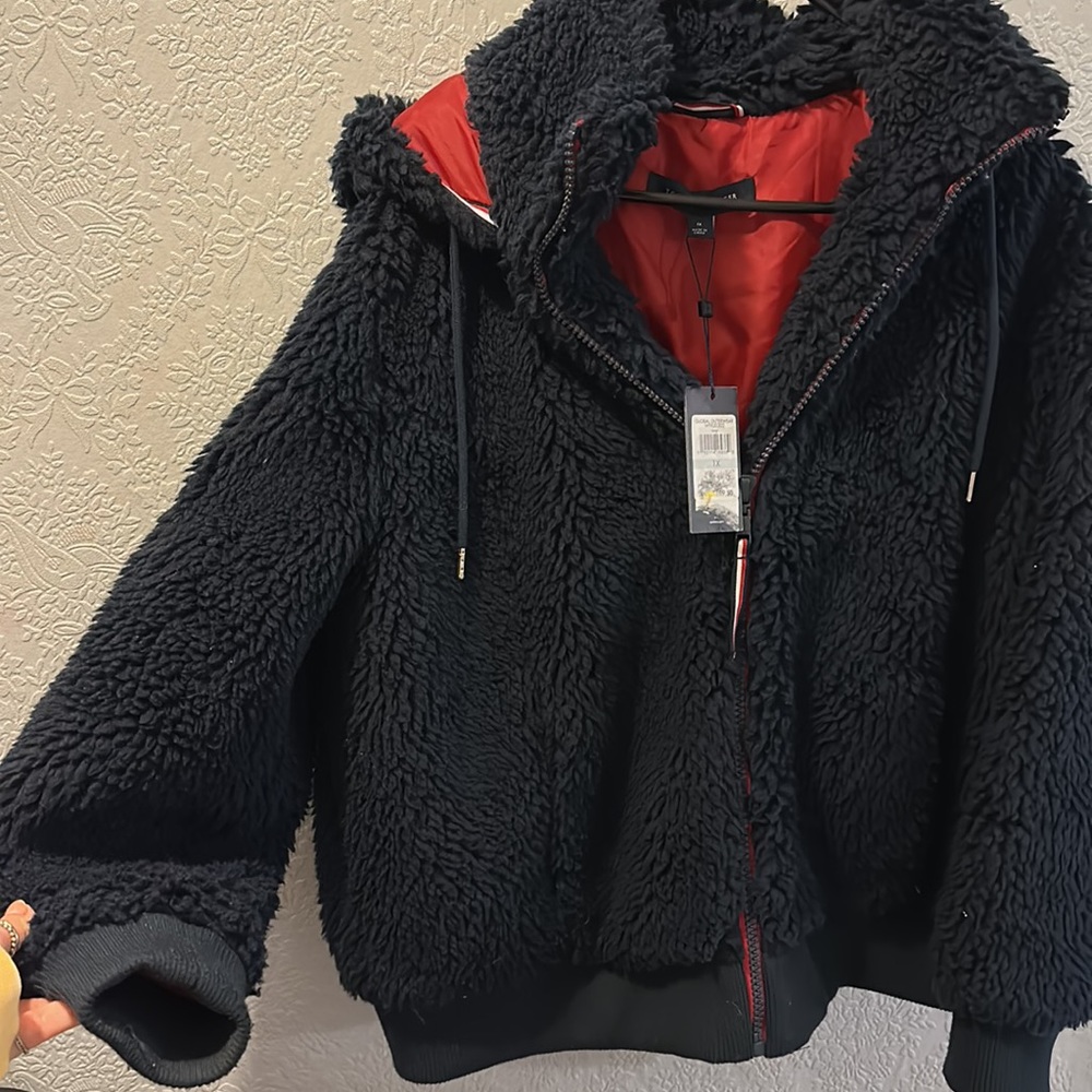 Tommy Hilfiger Heavy Sherpa Coat - Picture 7 of 11